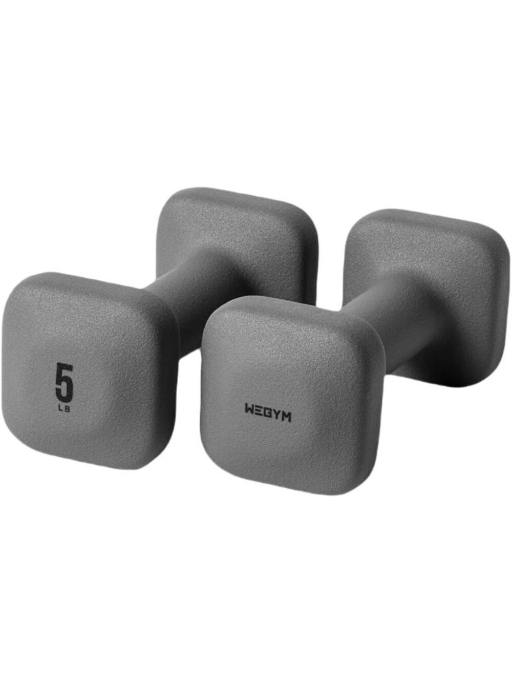 Square Dumbbells for Home Gym - Hand Weights for Strength Training & Fitness